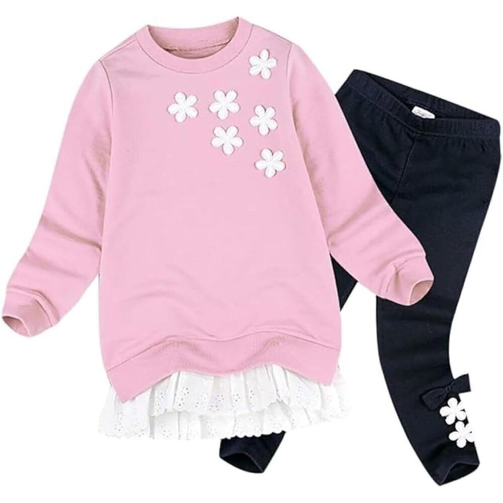 Adorable Cute Toddler Baby Girl Clothing 2pcs Outfits
